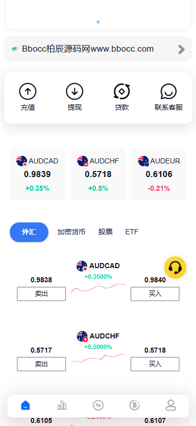 图片[3]-Java跟单交易所源码|支持外汇、BTC、黄金、永续合约、跟单，Vue+Java全开源-柏辰源码网