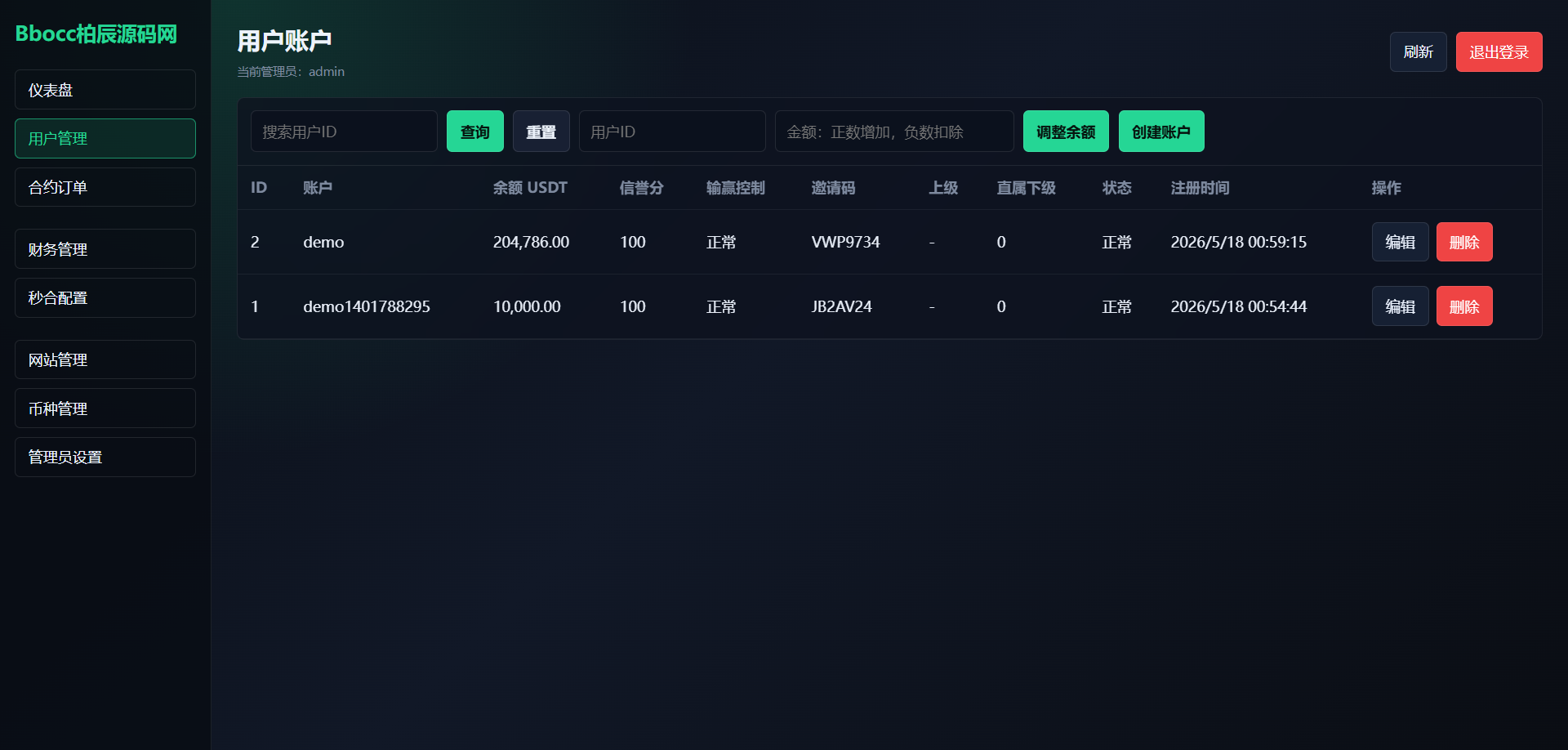 图片[16]-多语言期权交易系统源码/前端Vue/后端PHP/支持实时行情与 WAP/App-柏辰源码网