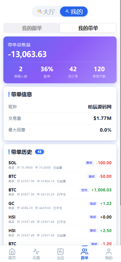 图片[47]-全品类交易所系统源码/前后端分离/支持加密货币、美股、港股、A股、外汇、期货、指数，带多语言和智能跟单-柏辰源码网