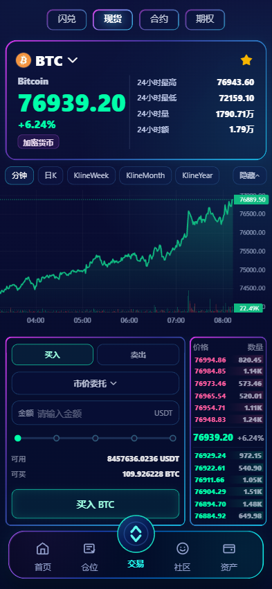 图片[7]-交易所系统源码：支持 WAP/App，Vue 3 + ThinkPHP 8 完整开源|IM聊天-柏辰源码网