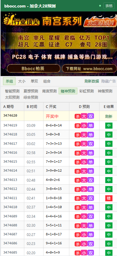 图片[17]-加拿大28预测源码/28彩票预测/彩票开奖网-柏辰源码网