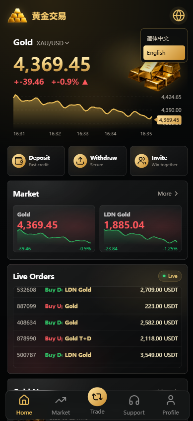 图片[2]-多语言黄金交易系统源码 支持 WAP / App，完整开源-柏辰源码网