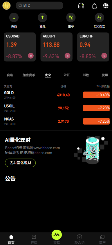 图片[4]-UniApp+Java交易所源码/多业务交易平台/币币/外汇/股票-柏辰源码网